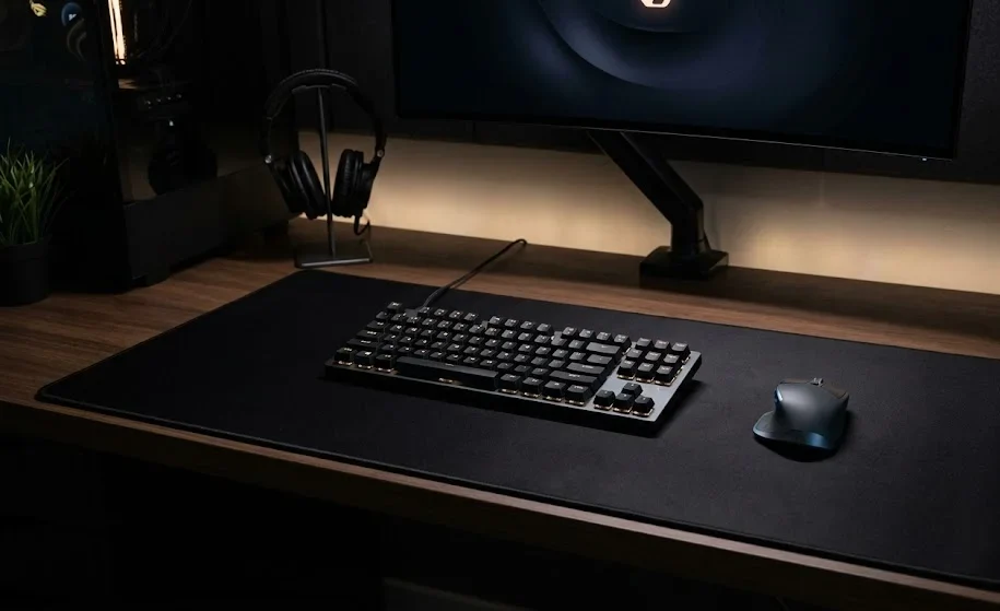 Minimalist ve Karanlık (Dark) Masa Kurulumu (Setup) İçin Mousepad Seçimi 