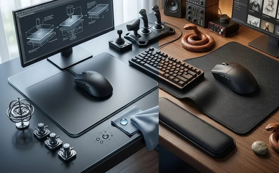Cam (Glass) Mousepad vs. Kumaş Mousepad: Hangisini Tercih Etmelisiniz?