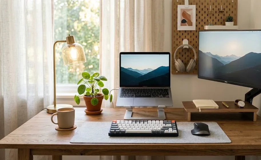 Estetik Desk Setup Oluşturma Rehberi