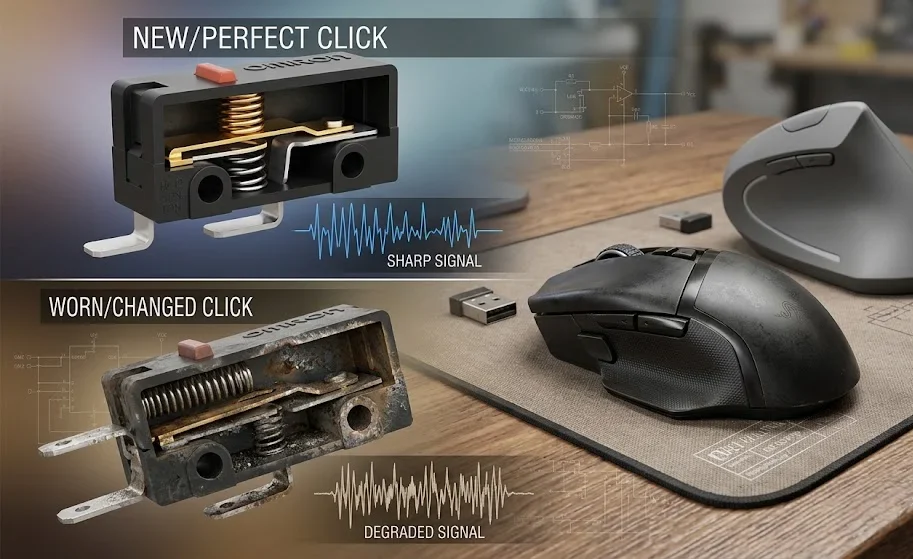 Mouse Click Hissi Neden Zamanla Değişir?